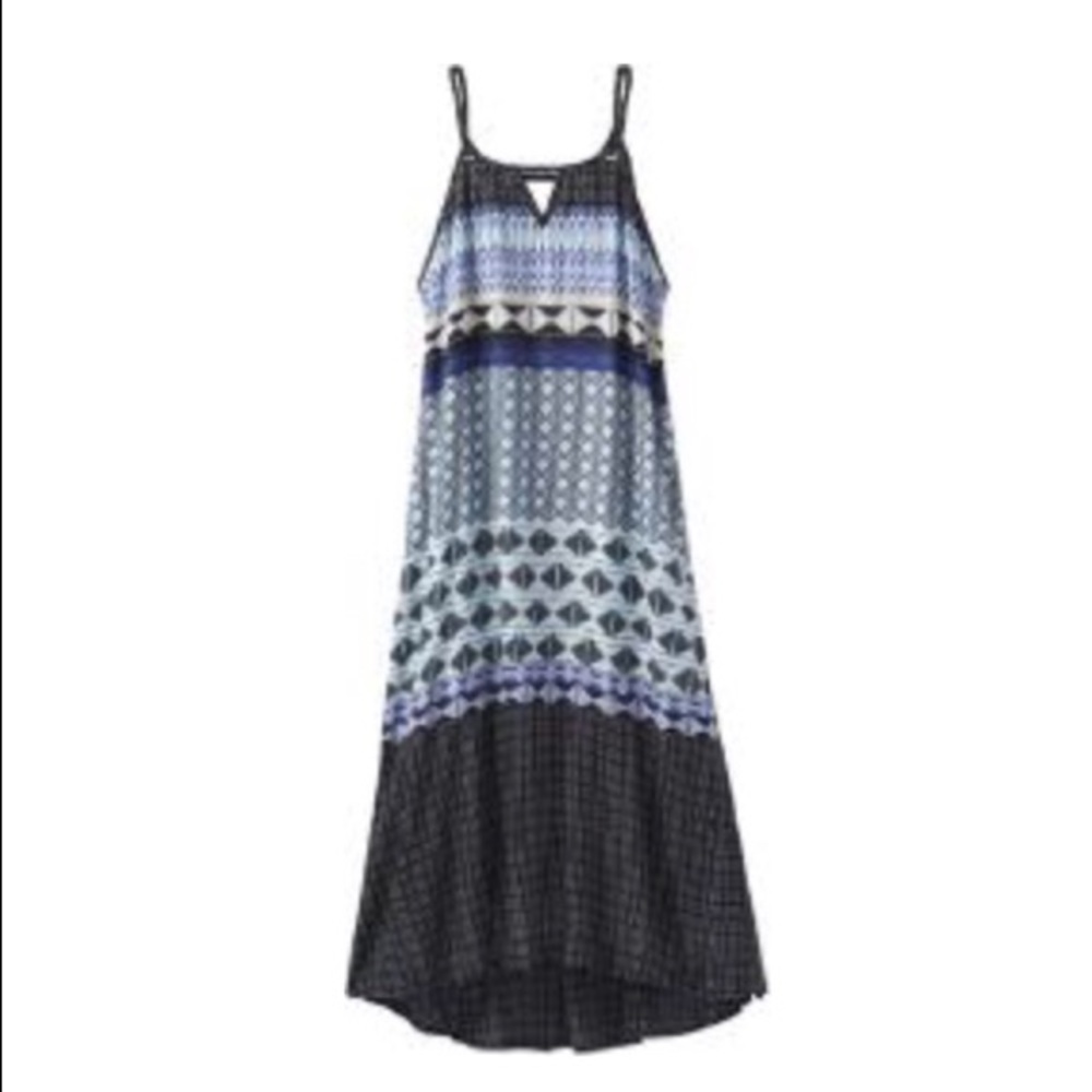 prAna | Nari Colorful Aztec Midi Dress S